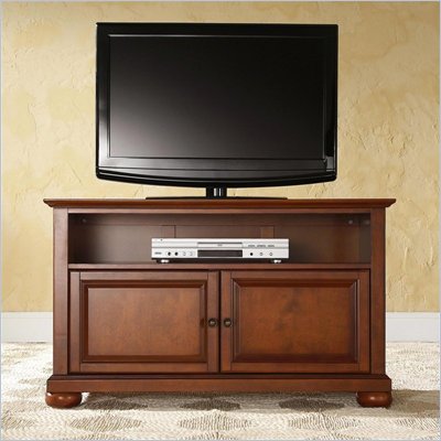 Crosley Furniture Alexandria 42" TV Stand in Classic Cherry Finish