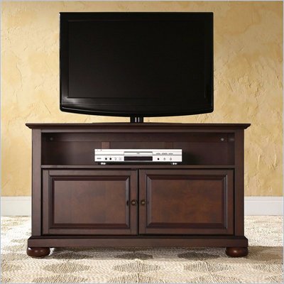 Crosley Furniture Alexandria 42" TV Stand in Vintage Mahogany Finish