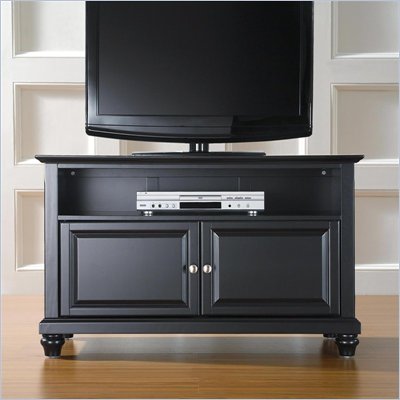 Crosley Furniture Cambridge 42" TV Stand in Black Finish
