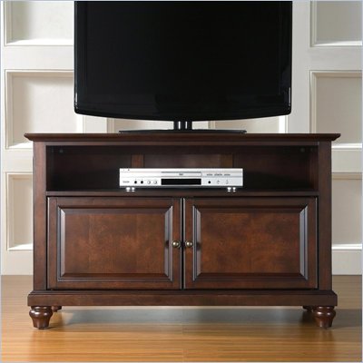 Crosley Furniture Cambridge 42" TV Stand in Vintage Mahogany Finish
