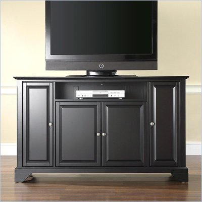 Crosley Furniture LaFayette 60" TV Stand in Black Finish