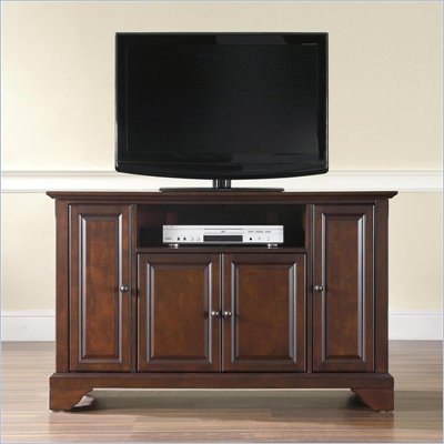 Crosley Furniture LaFayette 48" TV Stand in Vintage Mahogany Finish