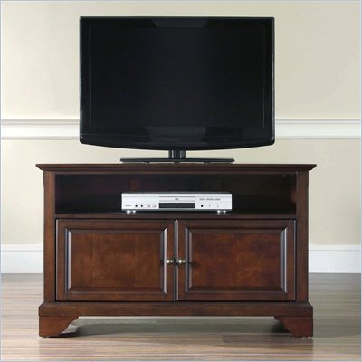 Crosley Furniture LaFayette 42" TV Stand in Vintage Mahogany Finish