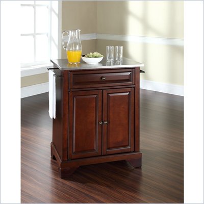 Crosley Furniture LaFayette Stainless Steel Top Kitchen Island