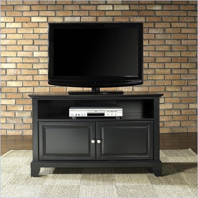 Crosley Furniture Newport 42" TV Stand in Black Finish