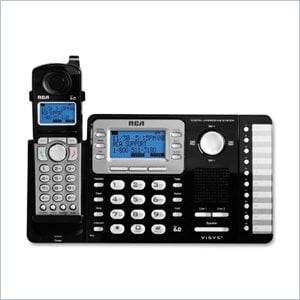 RCA ViSYS 25252 Cordless Phone with Answering Machine