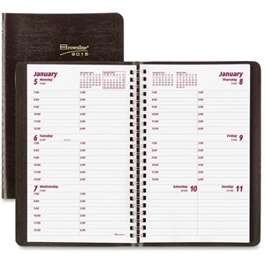 Brownline Hourly Appointment Weekly Planner