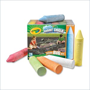 Crayola Giant Sidewalk Chalk