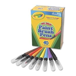 Crayola No Drip Paint Brush Pen