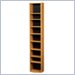 Ameriwood 225 CD Media Storage Tower in Natural Oak Finish