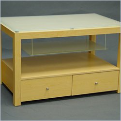 Ameriwood 36 Inch Maple TV Stand