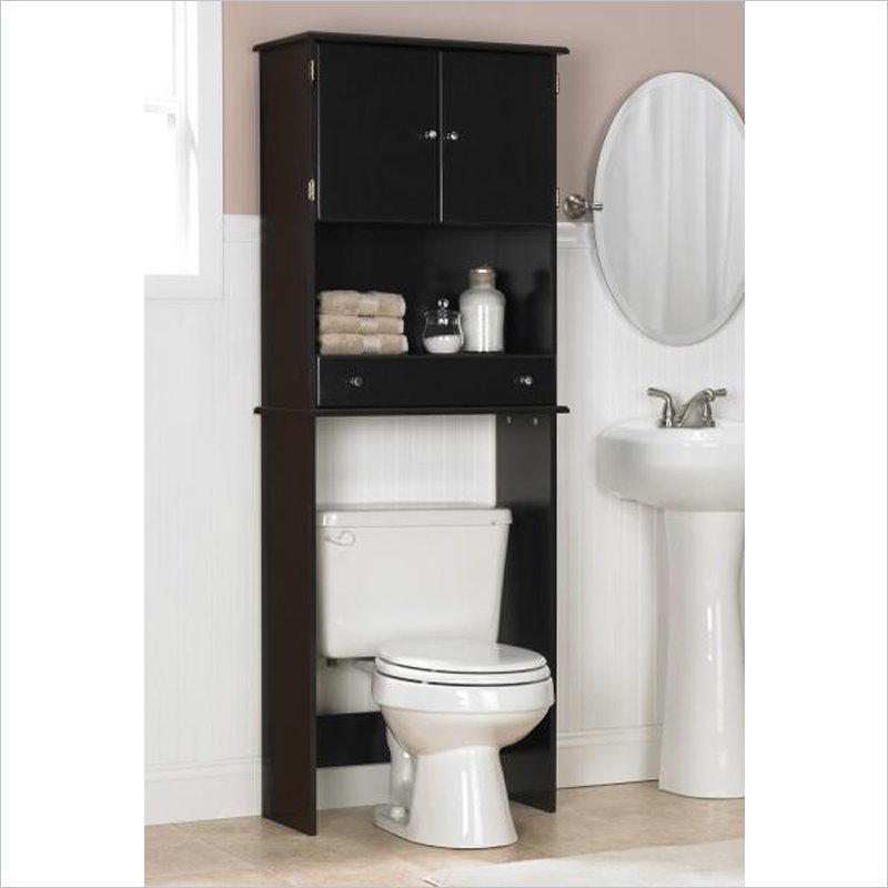 Ameriwood Over the Toilet Bathroom Space Saver Espresso