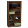 ADD TO YOUR SET: Ameriwood 4 Shelf Standard Wood Bookcase in Manor Oak