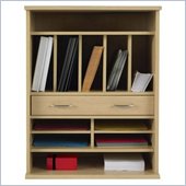 Ameriwood Carina Letter Sorter in Orland Maple Finish