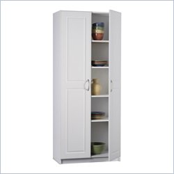 Ameriwood Deluxe Storage Pantry in White Finish