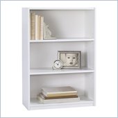 Ameriwood 3 Shelf Bookcase in White Finish