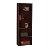 Ameriwood 5 Shelf Bookcase in Hilton Cherry Finish