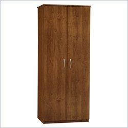 Ameriwood 30 Inch Wardrobe in Bank Alder Finish