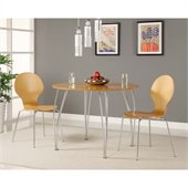 DHP Bentwood Round Dining Table in Natural