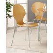 ADD TO YOUR SET: DHP Bentwood Round Side Chair in Natural (Set of 2)