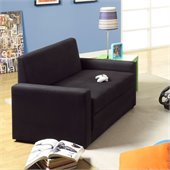 DHP Double Sleeper Chair in Black