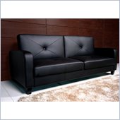Ameriwood Revolution Paris Sofa Bed in Black