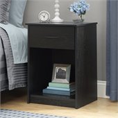 Ameriwood Night Stand in Black Ebony Ash