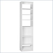 SystemBuild 7 Shelf Storage Unit in White Aquaseal