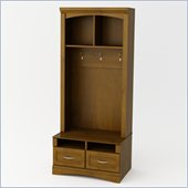 Ameriwood Entryhall Unit with Drawer in Resort Cherry