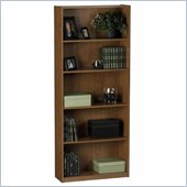 Ameriwood Industries 68H 5 Shelf Wood Bookcase in Manor Oak