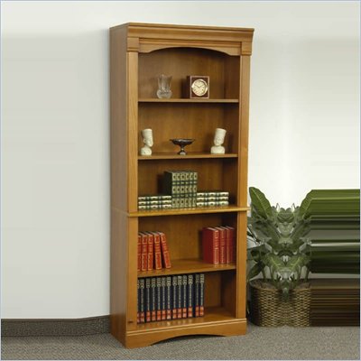 Ameriwood Inspire Cherry 5 Shelf Bookcase