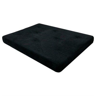 DHP 6" Coil Futon Mattress in Black
