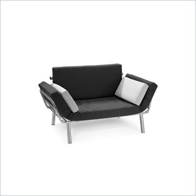 Ameriwood Industries Euro Futon Frame and Mattress Set