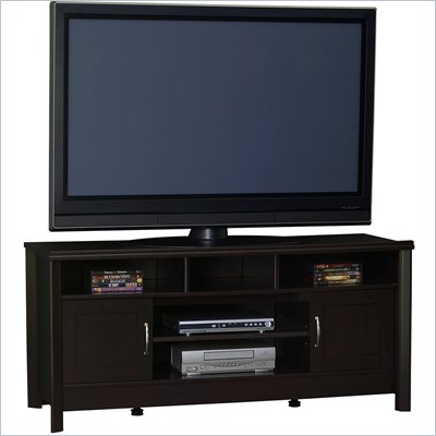 Ameriwood 50 Inch Flat Panel TV Stand Black Forest Finish
