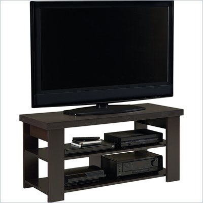 Ameriwood Hollow Core 47" TV Stand in Black Forest