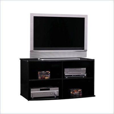 Stands Wood on Ameriwood Industries Black Forest Wood 41 Inch Tv Stand 1130056