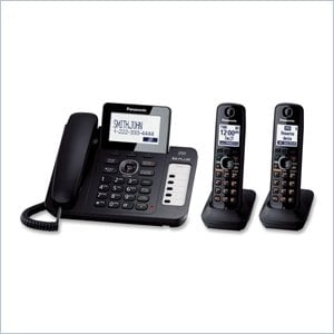 Panasonic KX-TG6672B Cordless Phone with Answering Machine