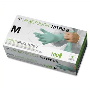Medline Aloetouch Examination Gloves