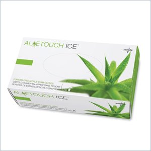 Medline Aloetouch Ice Examination Gloves