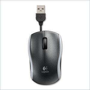 Logitech M125 Corded Mouse