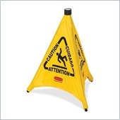 Rubbermaid Multi-Lingual Caution Safety Cone