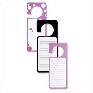 Bi-silque Door Hanging Miniature Dry-erase Board