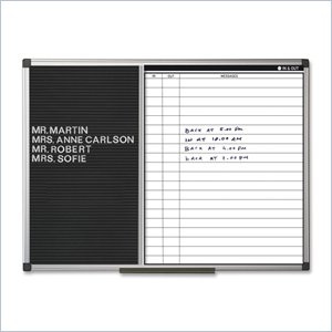 Bi-silque Magnetic In/Out Planner Board