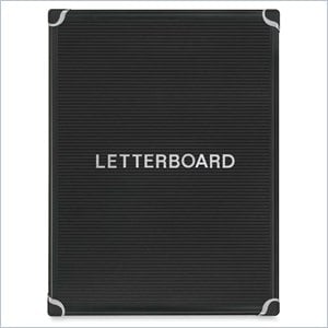 Bi-silque Contemporary Non-magnetic Letterboard