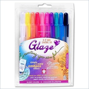 Sakura of America Glaze 3-D Glossy Ink Pen