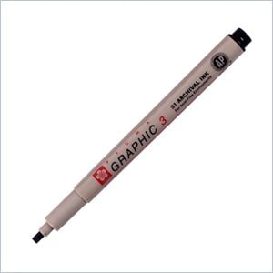 Sakura of America Pigma Graphic Calligraphy Pen