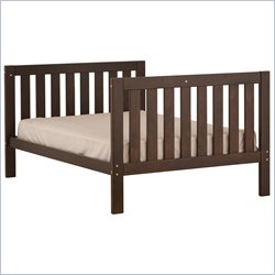 Canwood Alpine II Solid Pine Wood Double Bed in Espresso