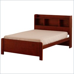 Canwood Mates Solid Pine Wood Double Bed in Cherry