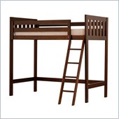 Canwood Alpine II Twin Loft Bunk Bed in Espresso