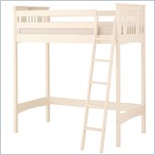 Canwood Base Camp Loft Bunk Bed in White